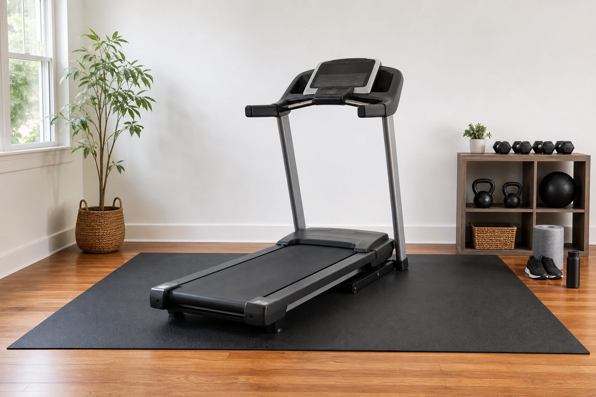 Best Treadmill Mat for Hardwood Floors (2026) — Protects Floors, Reduces Noise 60–70%